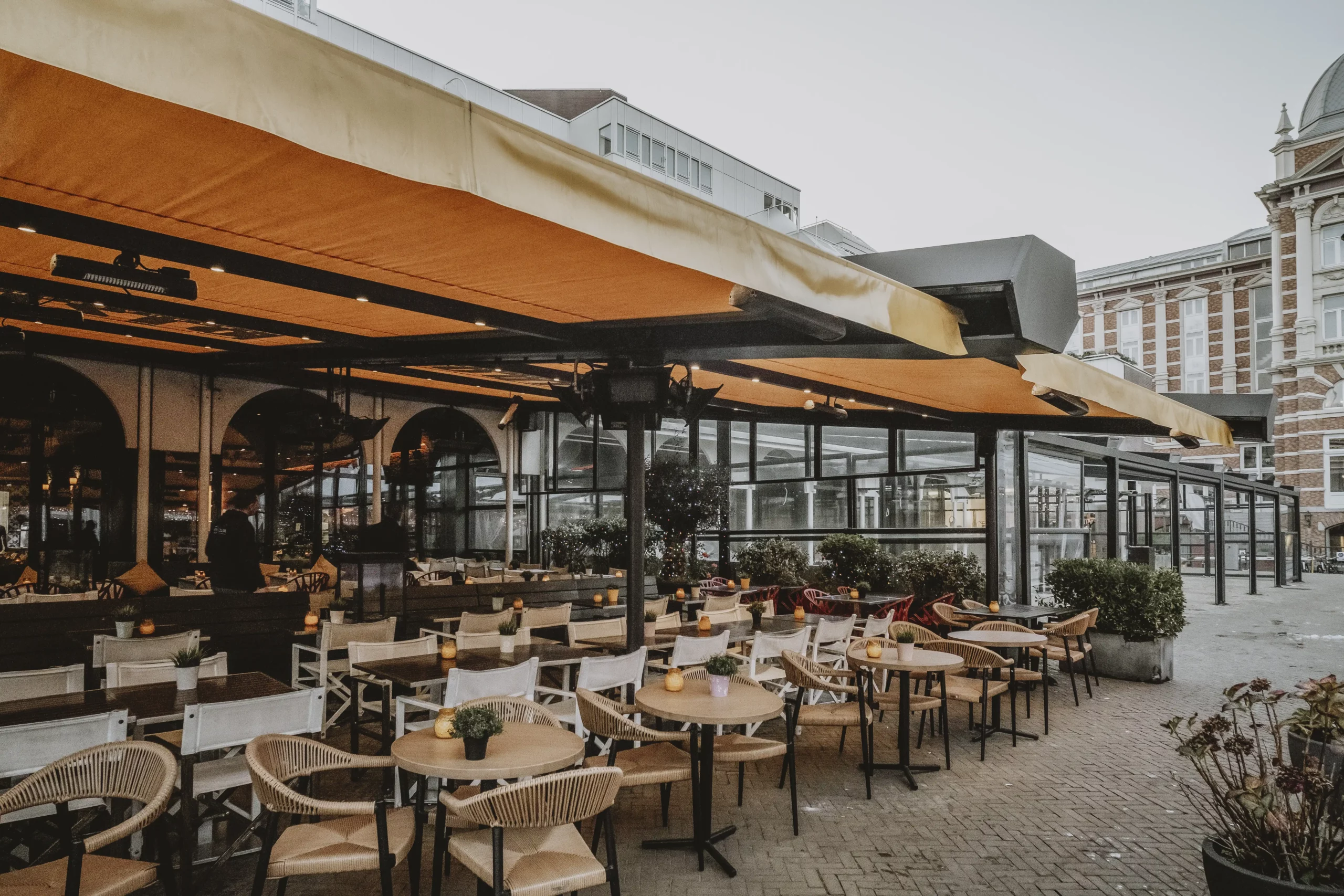 Rodizio Scheveningen copertura tenda armonik cover